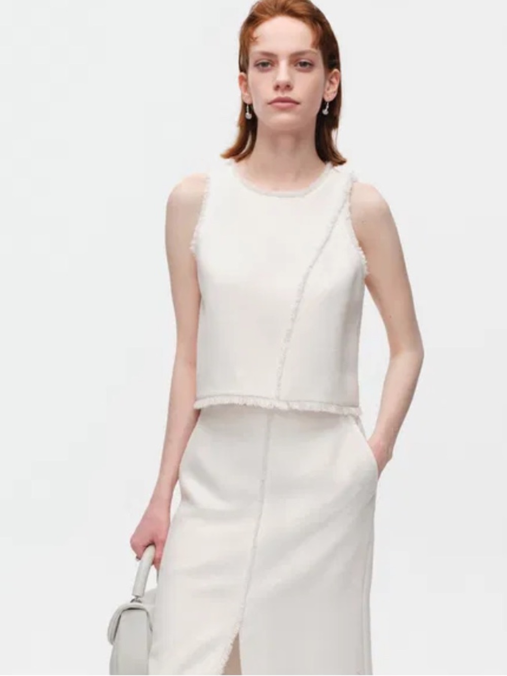 New Fabrique Orla Top in Tweed